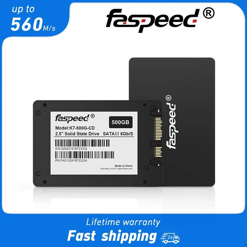 Faspeed SSD 1 TB 2.5 Sata 3 ָ Ʈ ̺, PC Ʈ ũž  HDD, 2TB 512GB 256 GB 128GB ϵ ũ, 1 TB 128 256 GB
